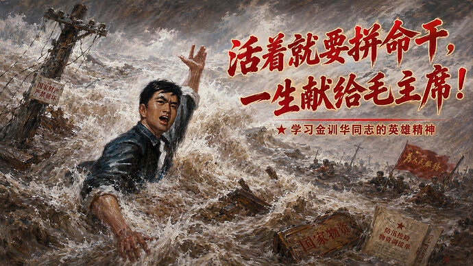 学习金训华同志